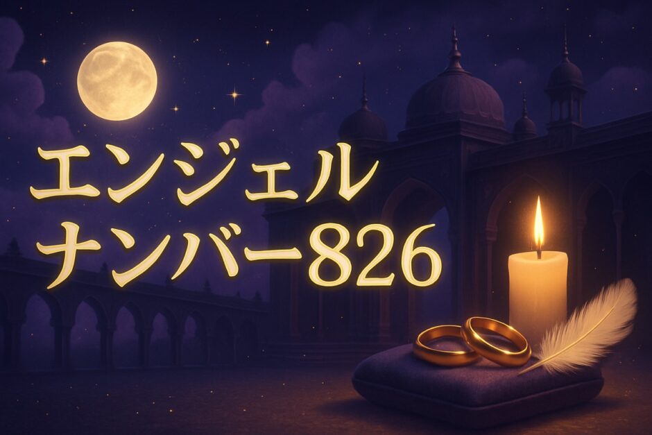 エンジェルナンバー826の意味のイメージ画像