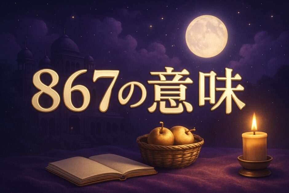 エンジェルナンバー867の意味のイメージ画像