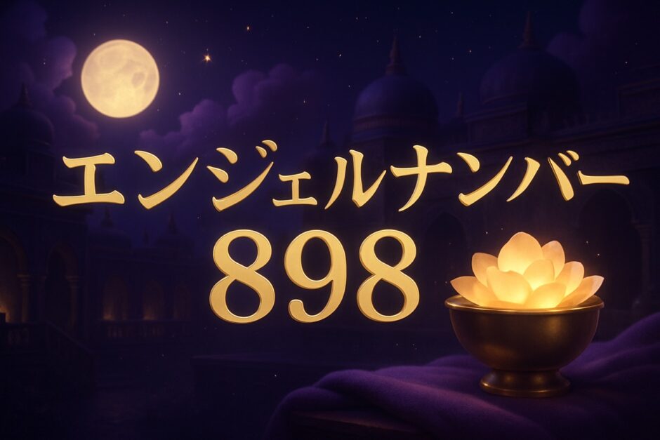 エンジェルナンバー898の意味のイメージ画像