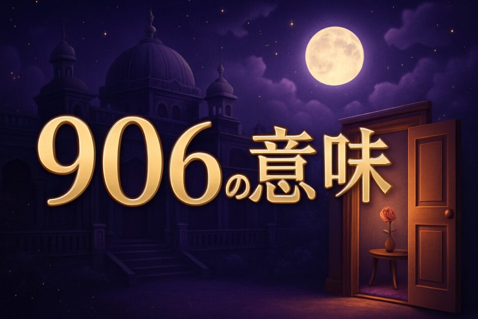 906エンジェルナンバーの意味のイメージ画像