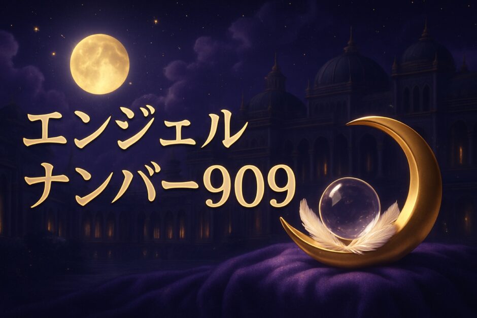 エンジェルナンバー909の意味のイメージ画像