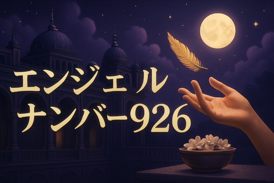 エンジェルナンバー926の意味のイメージ画像