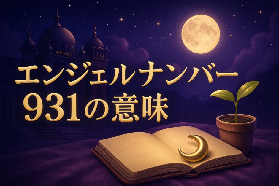 エンジェルナンバー931の意味のイメージ画像
