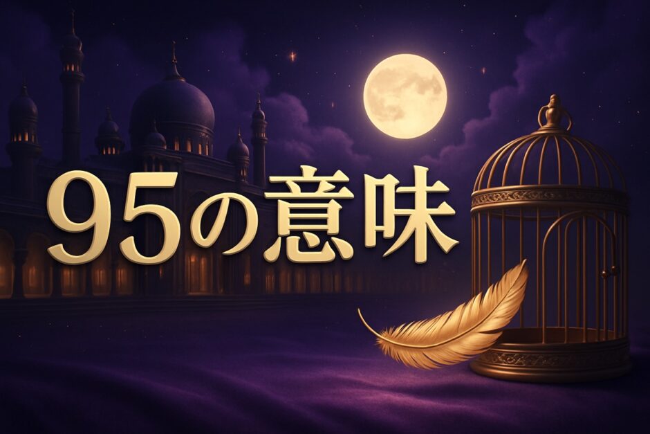 エンジェルナンバー95の意味のイメージ画像