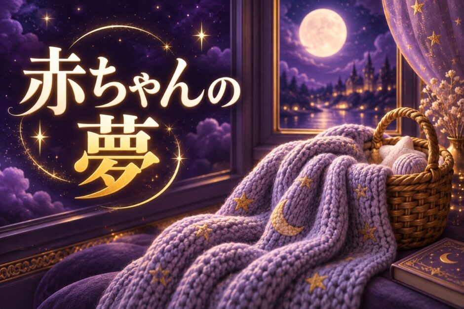 赤ちゃんの夢は吉夢のイメージ画像