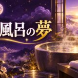 お風呂の夢の意味のイメージ画像