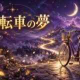 自転車の夢の意味のイメージ画像