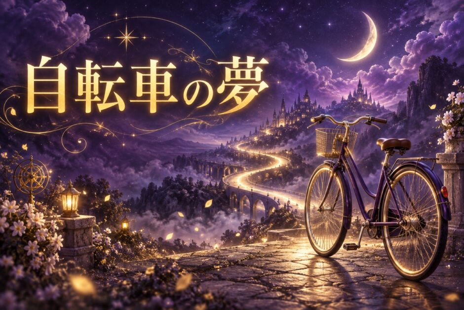 自転車の夢の意味のイメージ画像