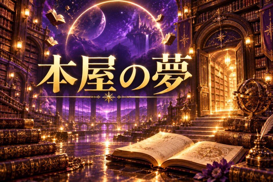 本屋の夢のイメージ画像