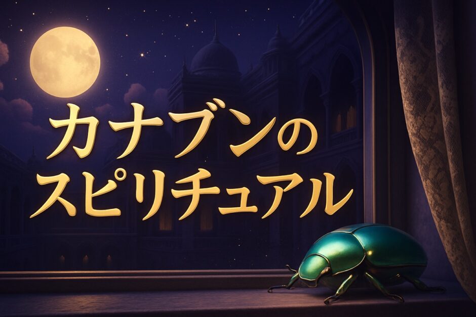 カナブンのスピリチュアルな意味のイメージ画像