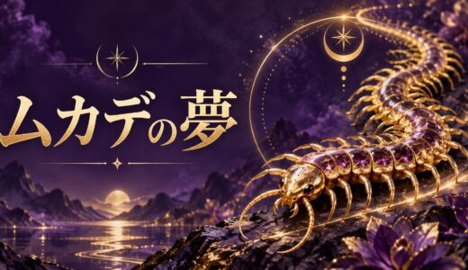 【夢占い】ムカデの夢の意味12選｜色・行動別