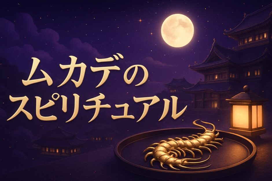 ムカデのスピリチュアルな意味のイメージ画像