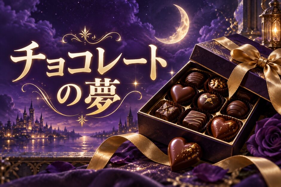 チョコレートの夢の意味のイメージ画像
