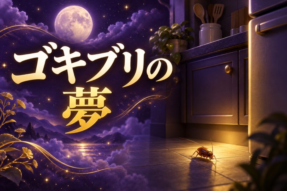 ゴキブリの夢の意味のイメージ画像