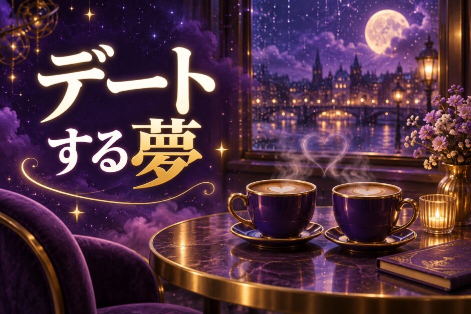 デートする夢は恋愛運上昇のイメージ画像