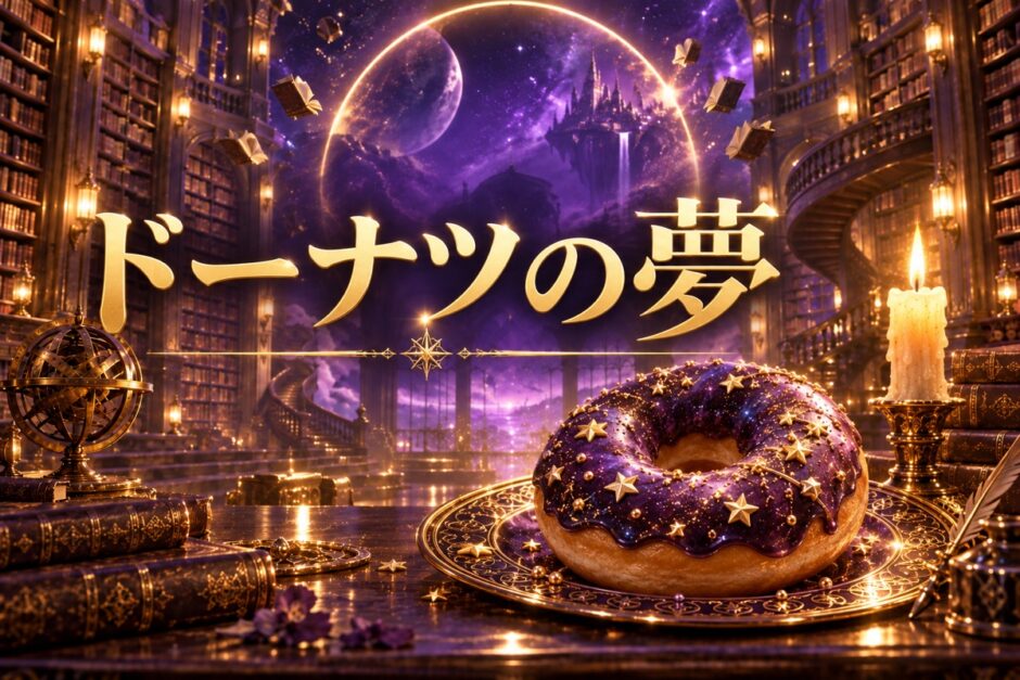 ドーナツの夢のイメージ画像