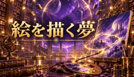【夢占い】絵を描くの夢の意味12選｜状況・感情別