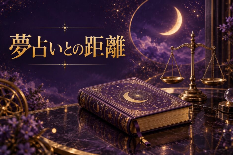夢占いとの安全な付き合い方のイメージ画像