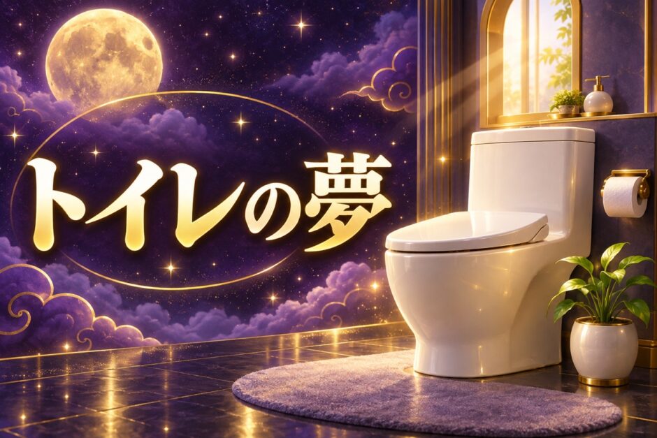 トイレの夢の意味のイメージ画像
