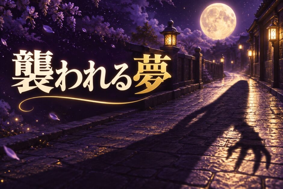 襲われる夢は警告のイメージ画像