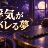 浮気がバレる夢の意味のイメージ画像