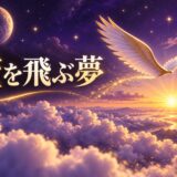 空を飛ぶ夢は吉夢のイメージ画像