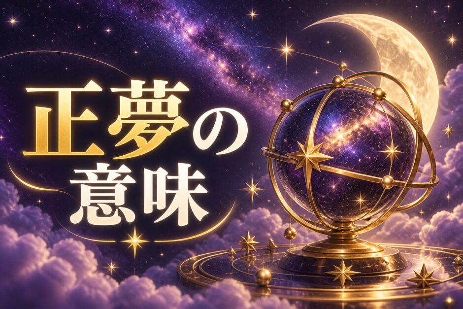 正夢のスピリチュアルな意味のイメージ画像