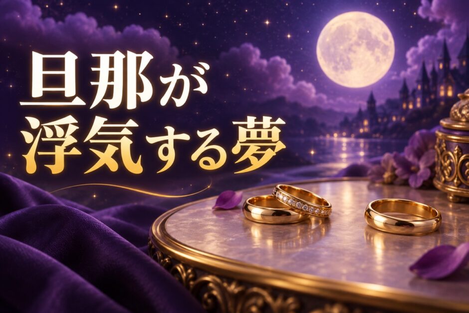 旦那が浮気する夢は離婚の暗示のイメージ画像