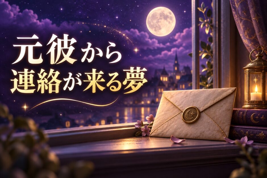 元彼から連絡が来る夢の意味のイメージ画像