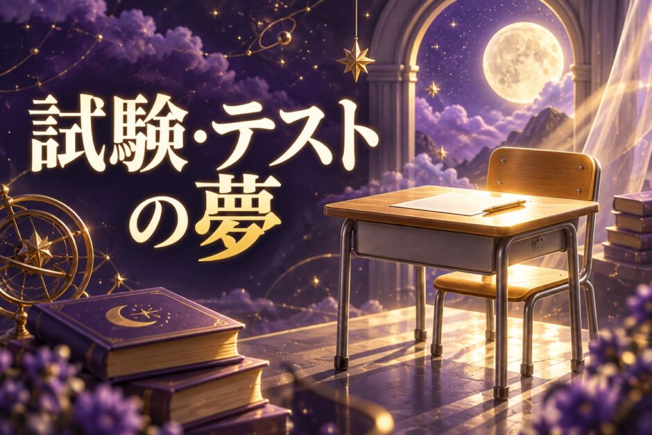 試験・テストの夢の意味のイメージ画像