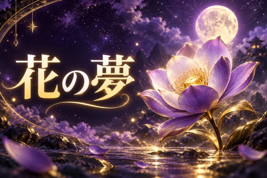 花の夢の意味のイメージ画像