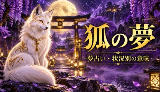 【夢占い】狐の夢の意味12選｜白い狐・なつく別