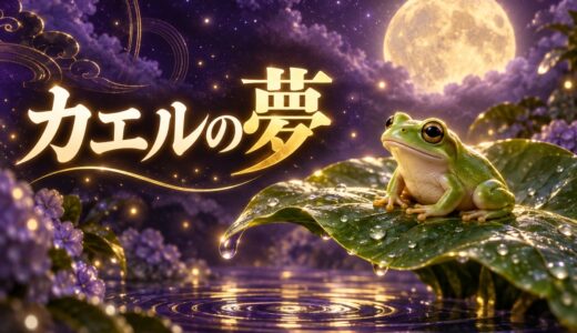 【夢占い】カエルの夢の意味52選｜金運・帰るの象徴