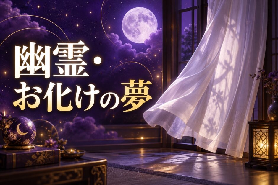幽霊・お化けの夢の意味のイメージ画像