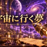 宇宙に行く夢のイメージ画像