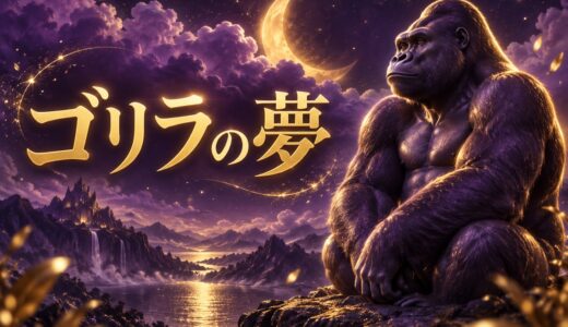 【夢占い】ゴリラの夢の意味12選｜追われる・なつく別