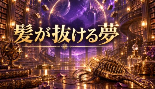 【夢占い】髪が抜けるの夢の意味12選｜状況・感情別