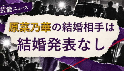 原菜乃華の結婚相手は誰？2026年現在を調査
