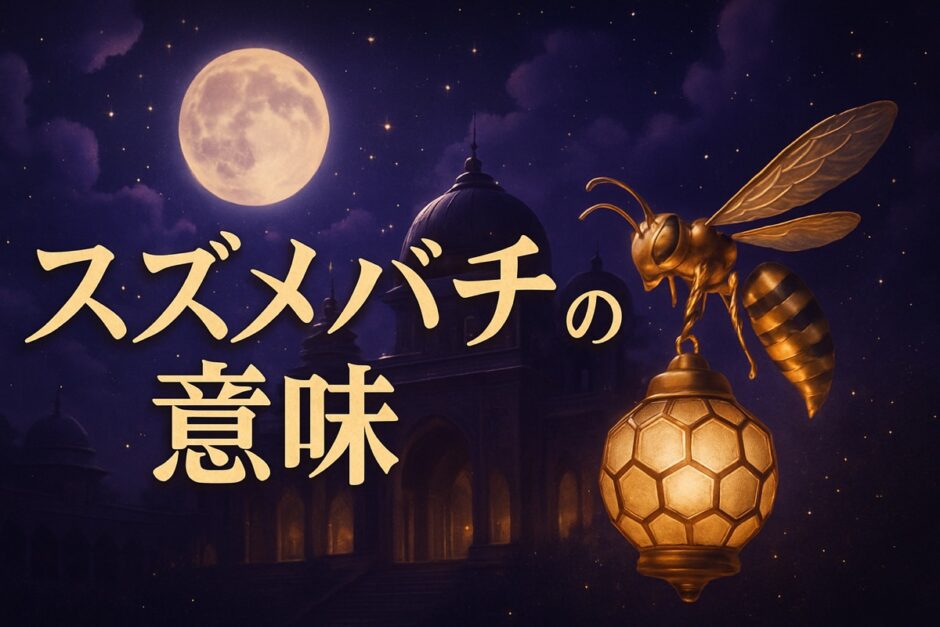 スズメバチのスピリチュアルな意味のイメージ画像