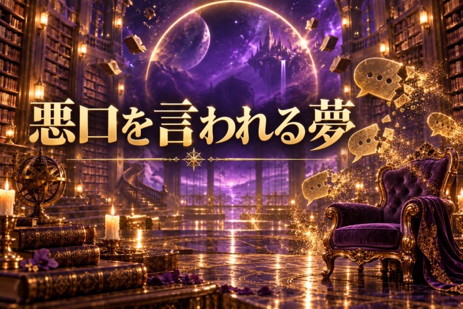悪口を言われる夢のイメージ画像