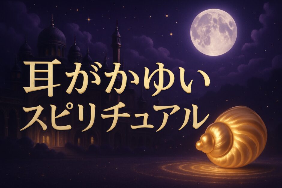耳が痒いスピリチュアルな意味のイメージ画像