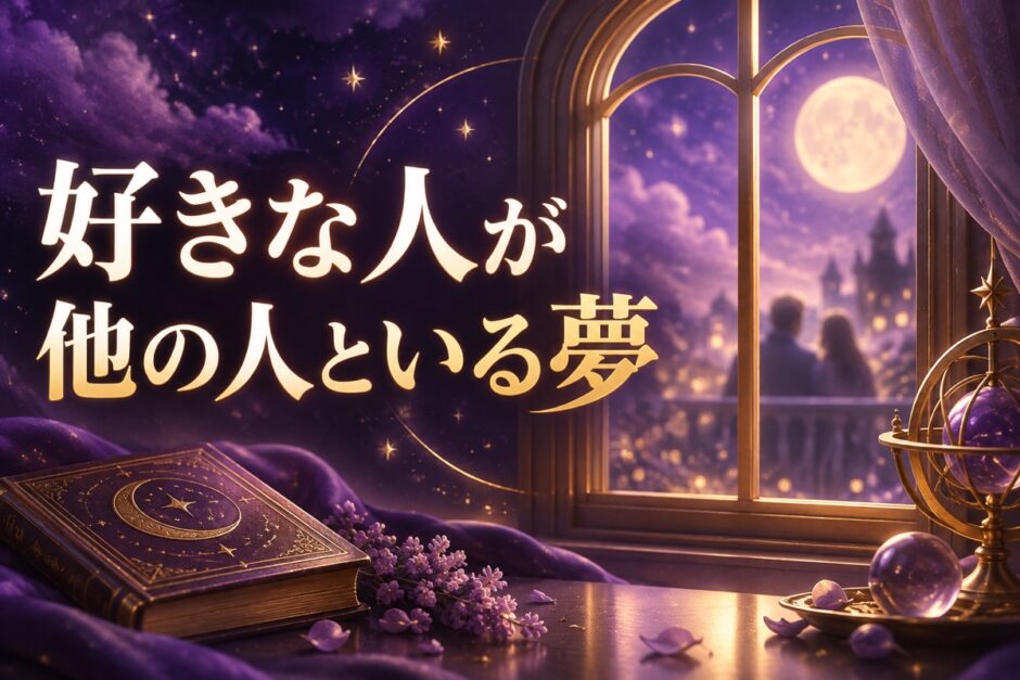 好きな人が他の人といる夢の意味のイメージ画像