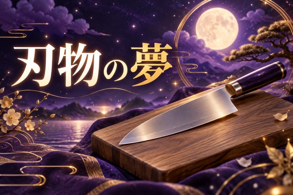 刃物の夢の意味のイメージ画像