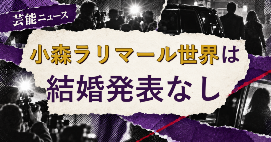 小森ラリマール世界の結婚相手を解説する記事のアイキャッチ