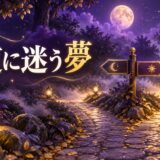 道に迷う夢・迷子になる夢の意味のイメージ画像
