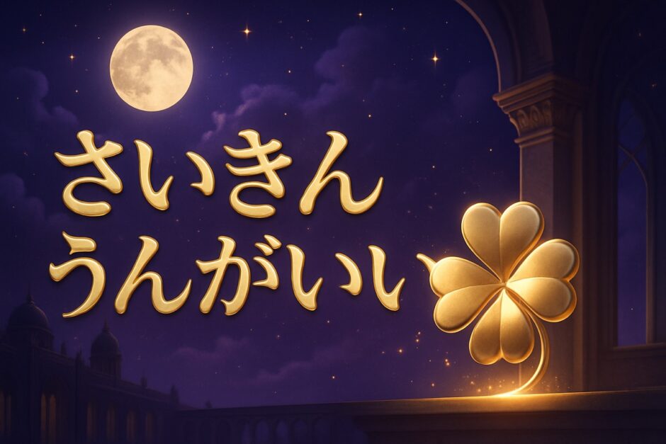 最近運がいいのはなぜのイメージ画像