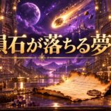 隕石が落ちる夢のイメージ画像