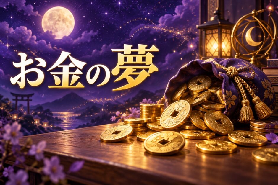 お金の夢の意味のイメージ画像