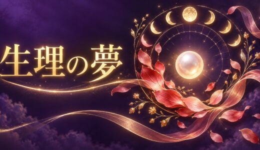 【夢占い】生理の夢の意味12選｜血・状況別