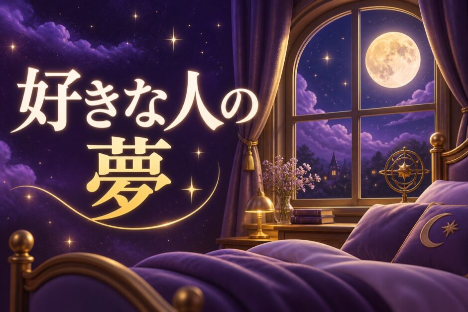 好きな人が夢に出てくる意味のイメージ画像
